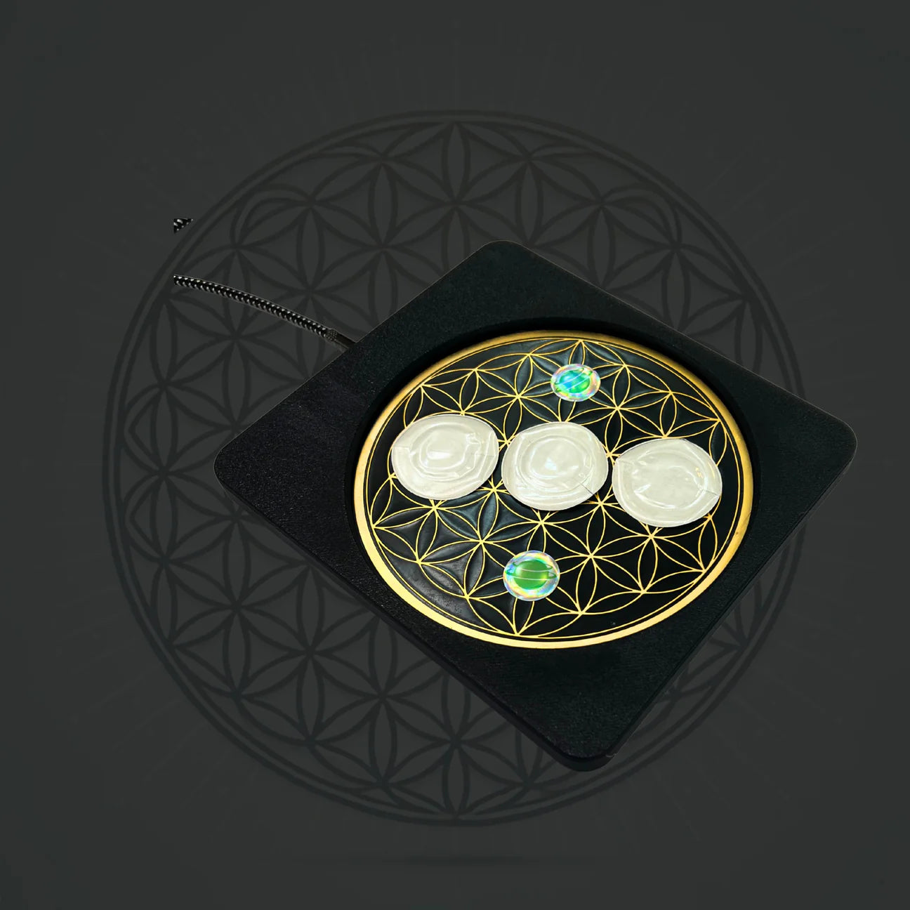 Metatronic Flower of Life - DUAL ANALOG / DIGITAL FREQUENCY IMPRINTER