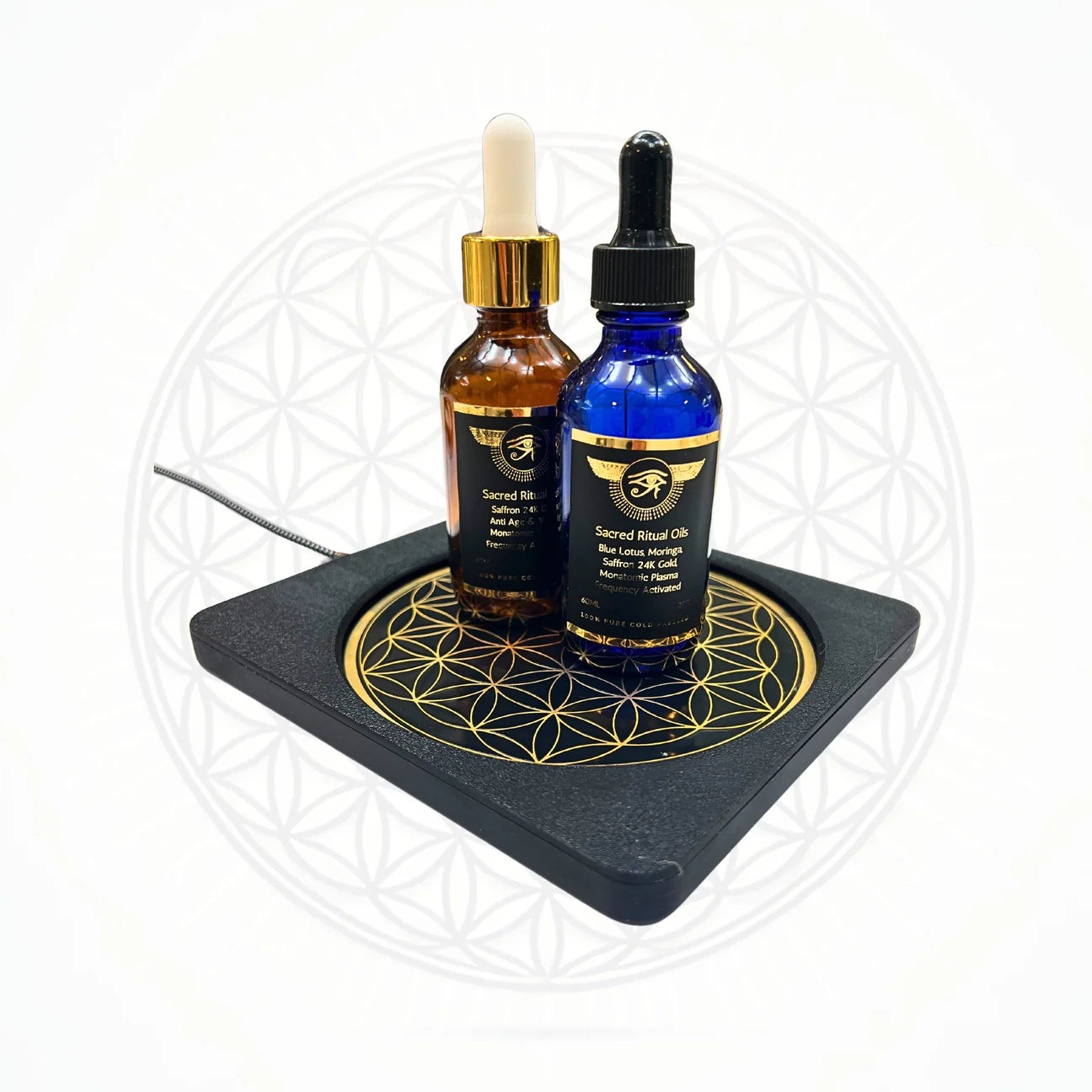 Metatronic Flower of Life - DUAL ANALOG / DIGITAL FREQUENCY IMPRINTER