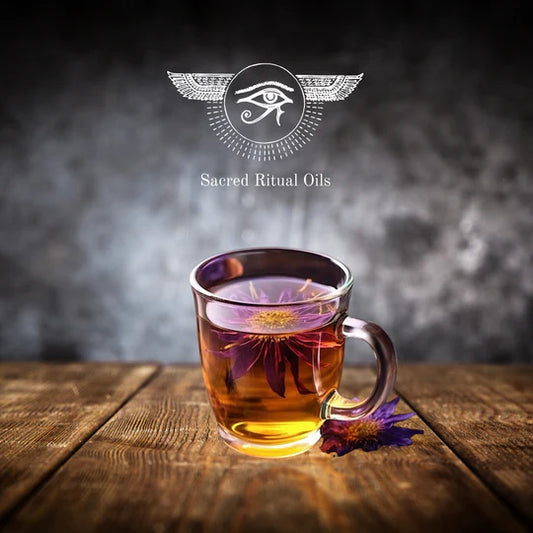 Blue Lotus Nymphaea Caerulea Tea Leaf