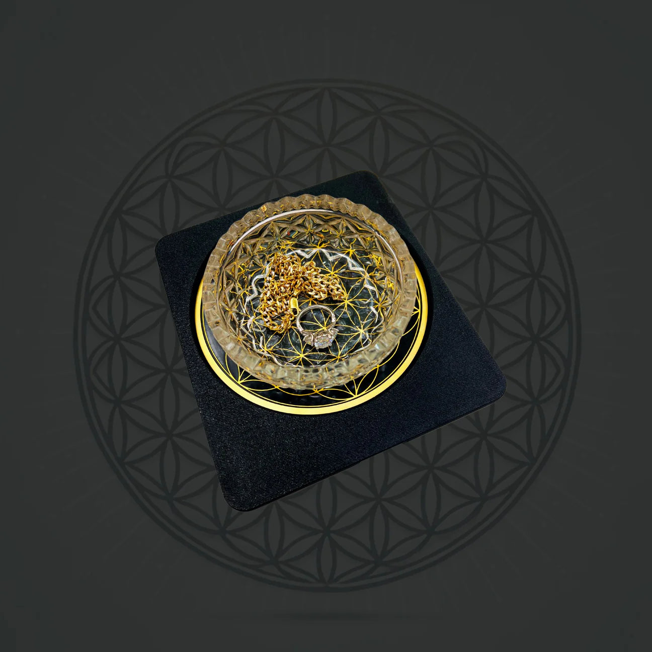 Metatronic Flower of Life - DUAL ANALOG / DIGITAL FREQUENCY IMPRINTER