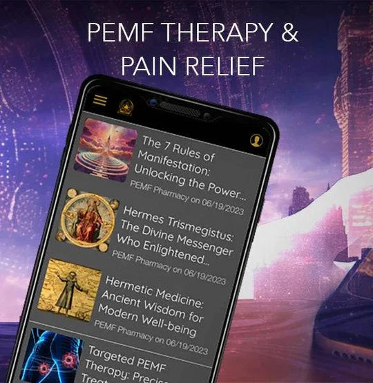 1 Year Subscription for PEMF Therapy, Frequency Healing and Meditation App