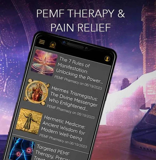 1 Year Subscription for PEMF Therapy, Frequency Healing and Meditation App