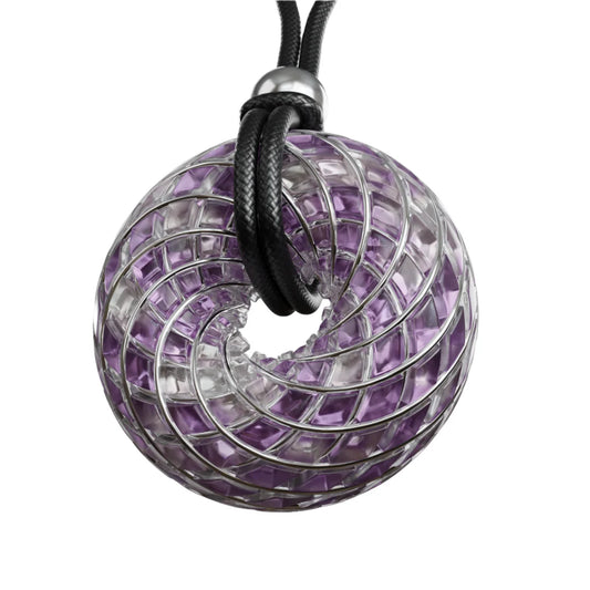 Violet Flame - iTorus iZ Crystal Toroidal Pendant