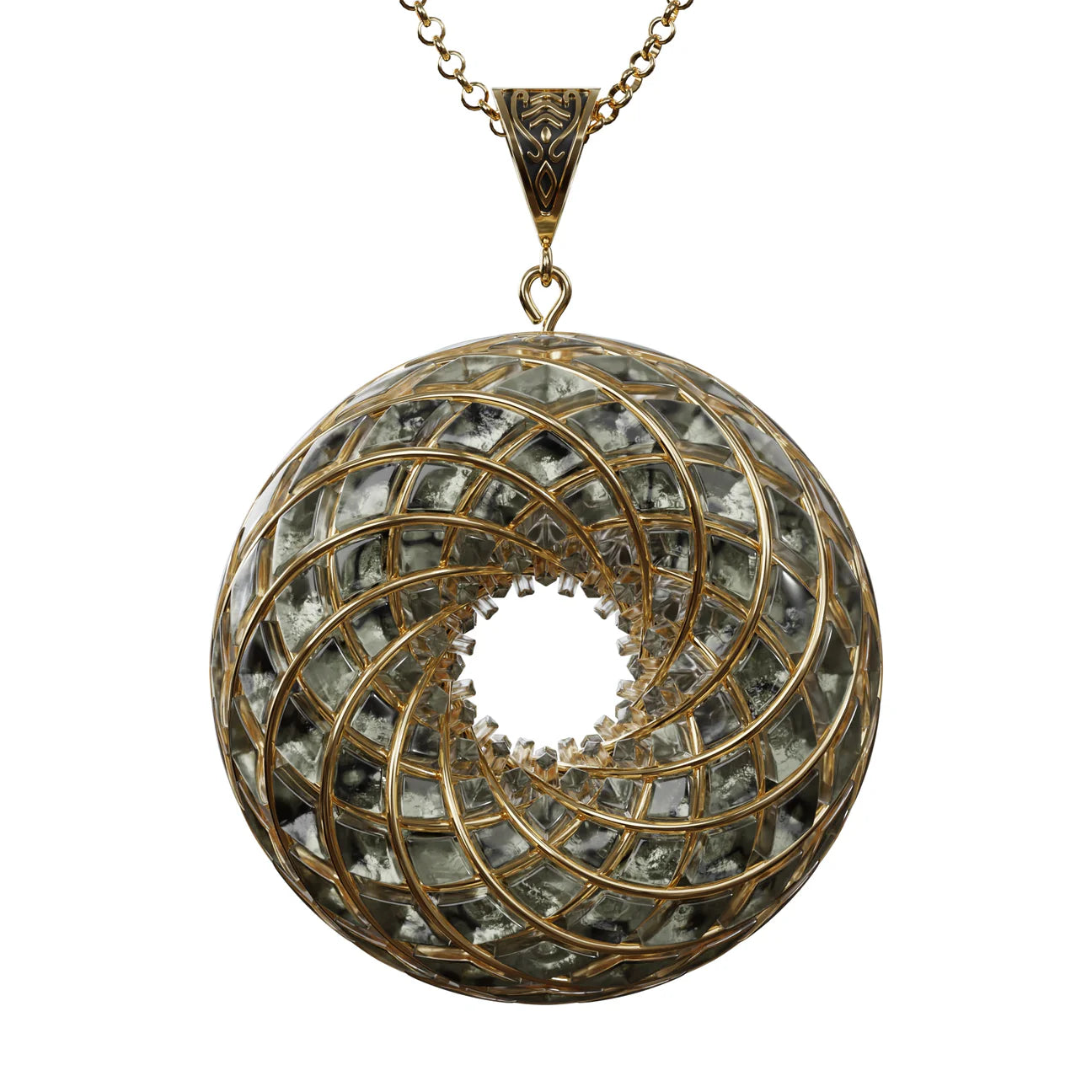 Seraphim - iTorus iZ Crystal Toroidal Pendant