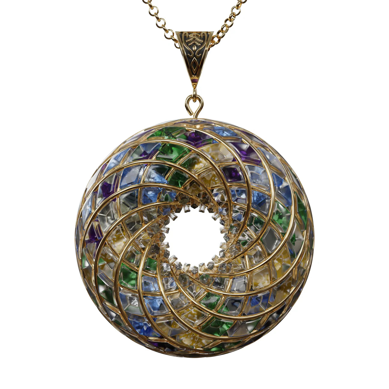 Classic Custom - iTorus iZ Crystal Toroidal Pendant