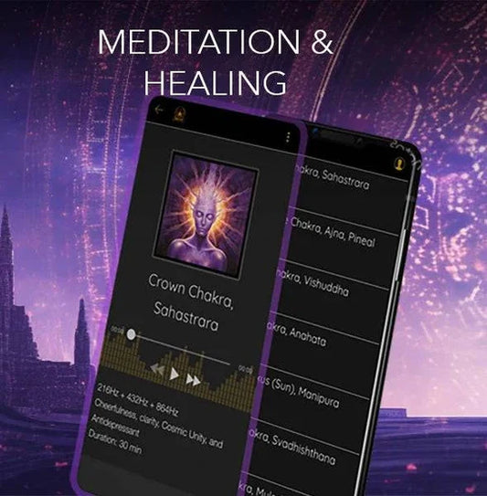 1 Year Subscription for PEMF Therapy, Frequency Healing and Meditation App