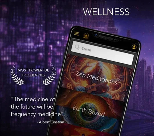 1 Year Subscription for PEMF Therapy, Frequency Healing and Meditation App