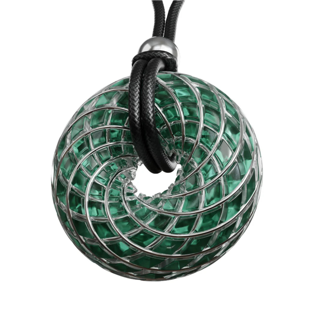 Heart Stone - iTorus iZ Crystal Toroidal Pendant