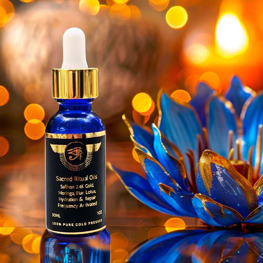 Ultra Potency Blue Lotus 300 X Nymphaea Caerulea Extract with Moringa & Saffron