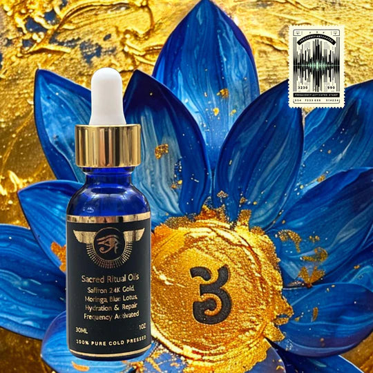 Ultra Potency Blue Lotus 300 X Nymphaea Caerulea Extract with Moringa & Saffron