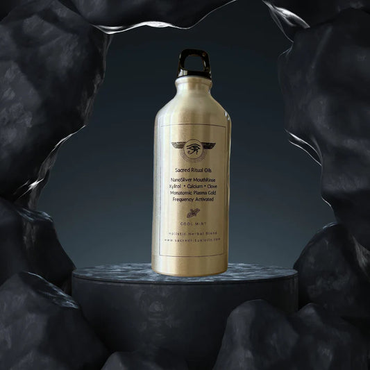 Nano/Colloidal Silver Sacred MouthWash with Monatomic Plasma Gold