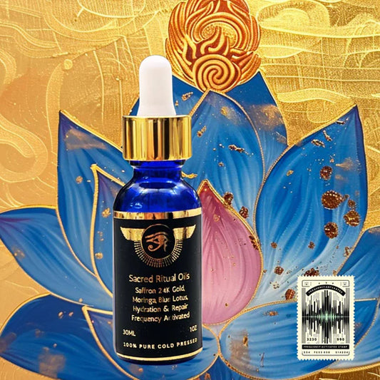Ultra Potency Blue Lotus 300 X Nymphaea Caerulea Extract with Moringa & Saffron
