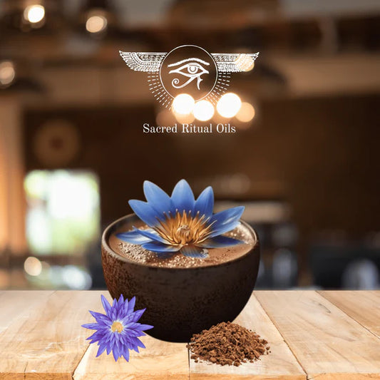 Sacred Ceremonial Cacao with Blue Lotus + 10g Blue Lotus FREE